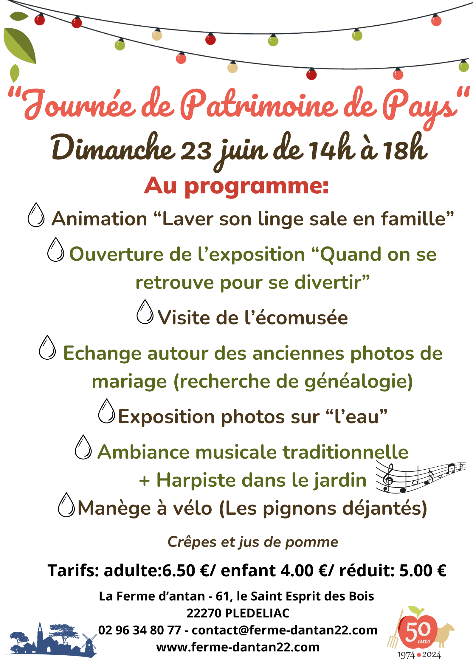 Journée de Patrimoine de Pays et des Moulins