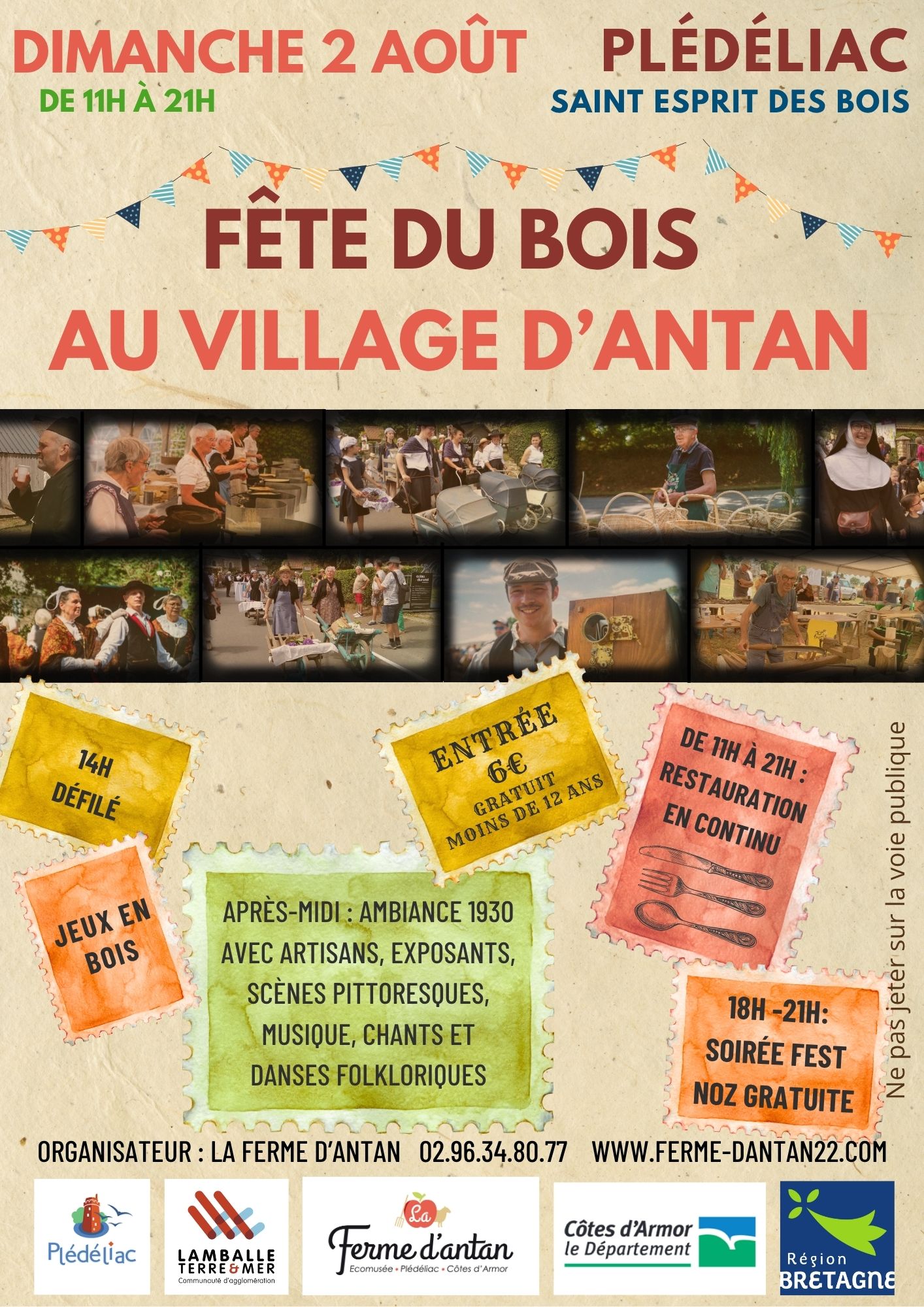 Fête du bois au village d&rsquo;antan