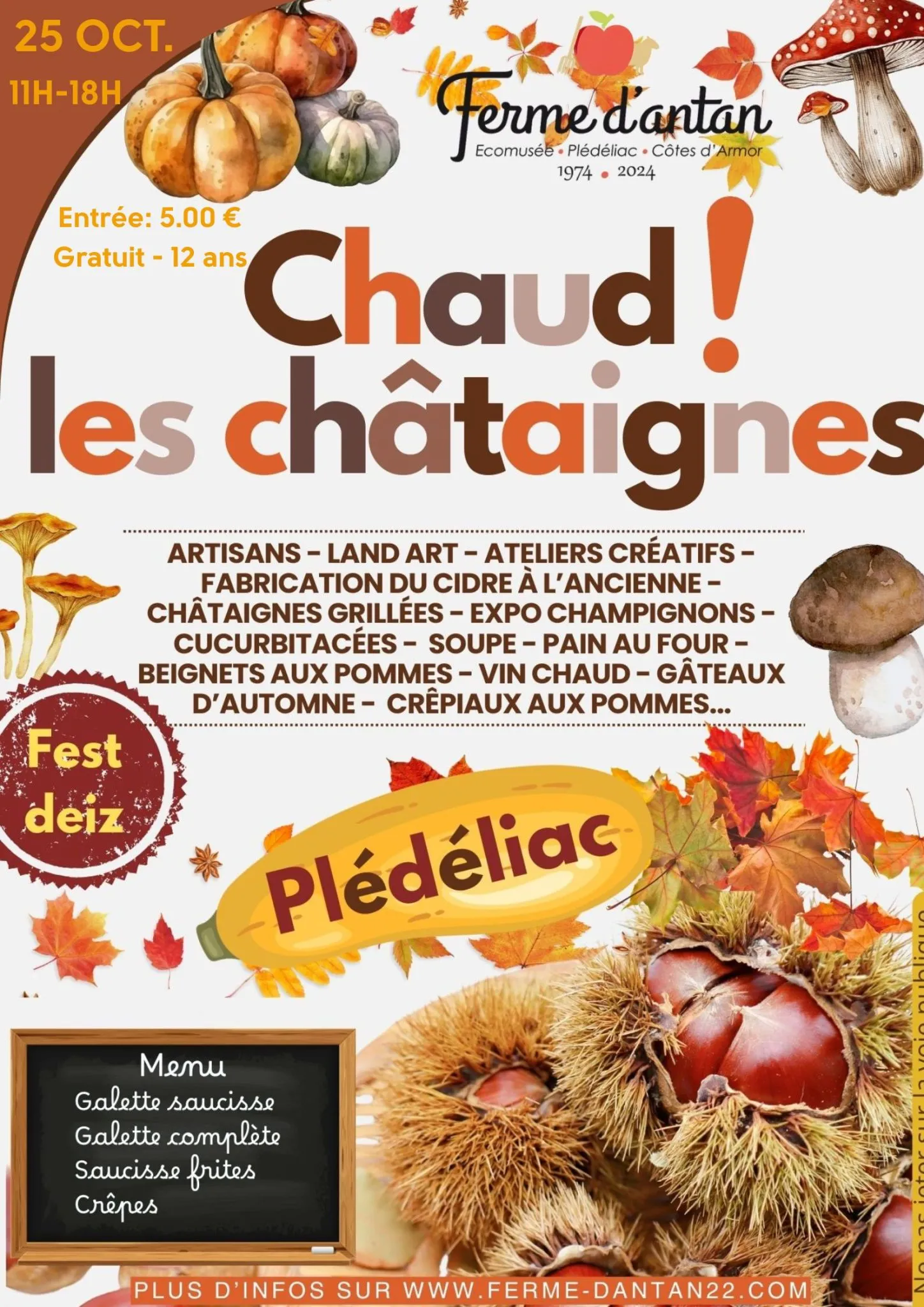 Chaud! les châtaignes
