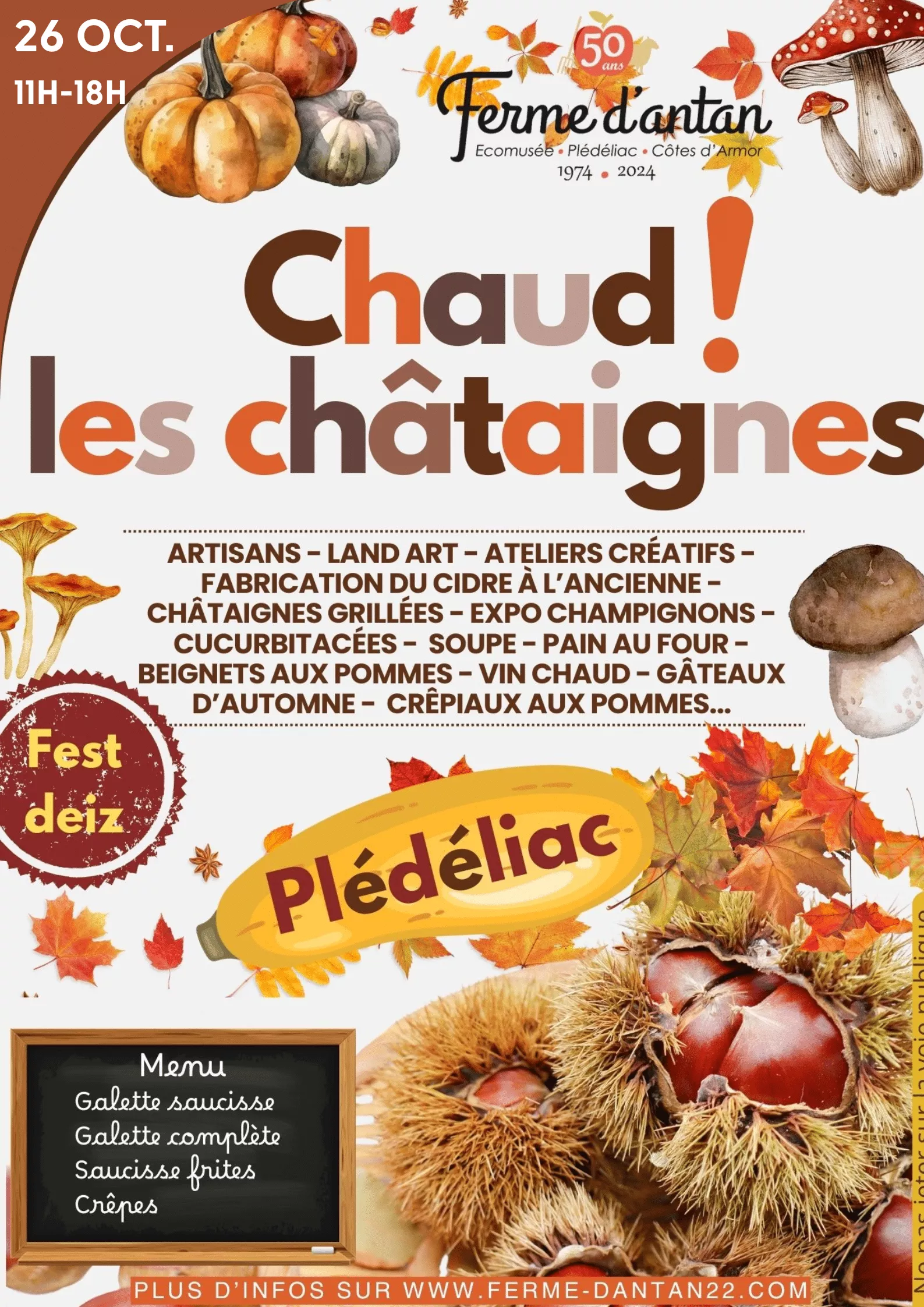 Chaud! les châtaignes
