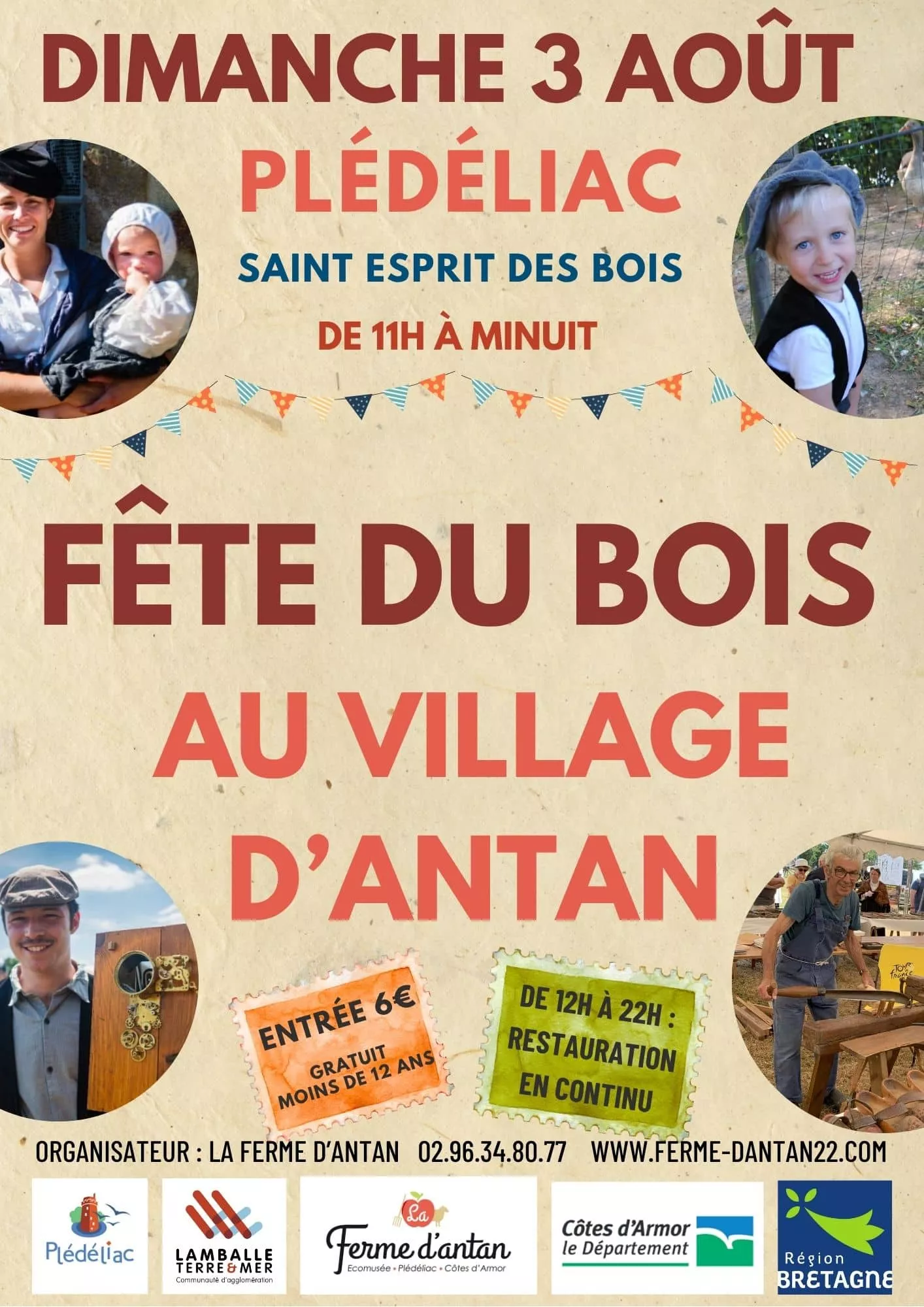 Fête du bois au village d’antan