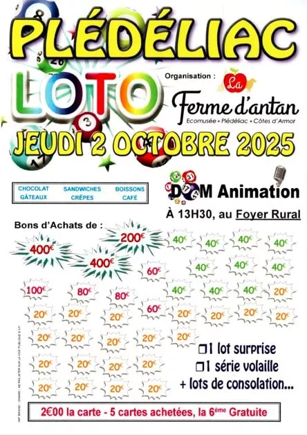 LOTO de La Ferme d’antan