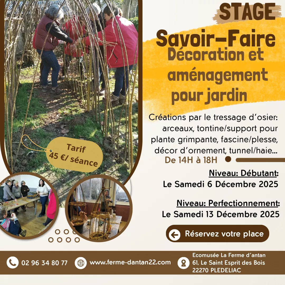 Stage Savoir-Faire Décoration et aménagement pour jardin