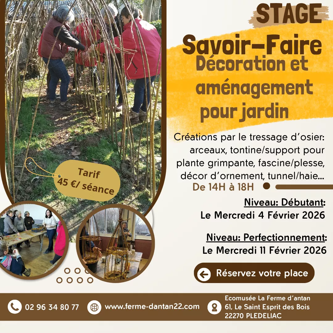 Stage Savoir-Faire Décoration et aménagement pour jardin
